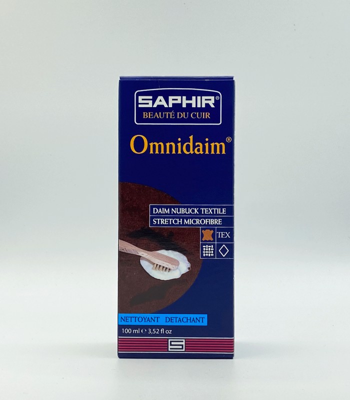 SAPHIR - Nettoyant Daim / Textile / Nubuck / Microfibre - ladroguerieparis