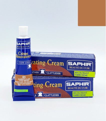 Crème Recolorante MARRON CLAIR - Saphir